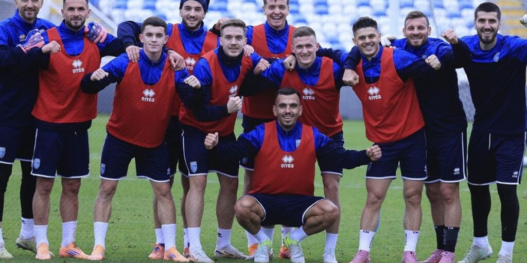 Dardanians continue preparations before the match against Slovenia
