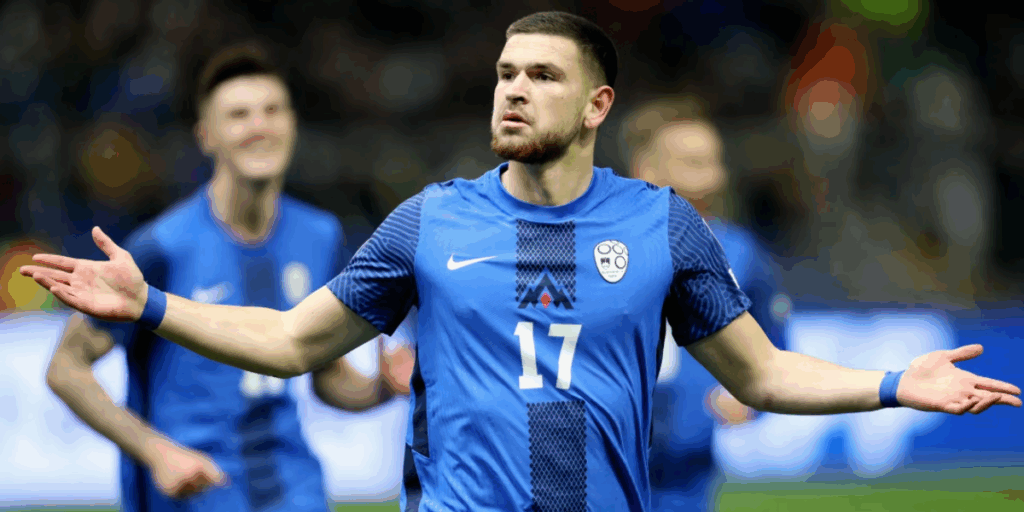 Slovenian striker Vipotnik warns: Only a united Slovenia can stop Kosovo