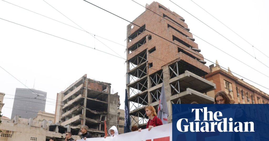 Thousands protest Jared Kushner-linked development on site of bombed-out Belgrade building | Serbia