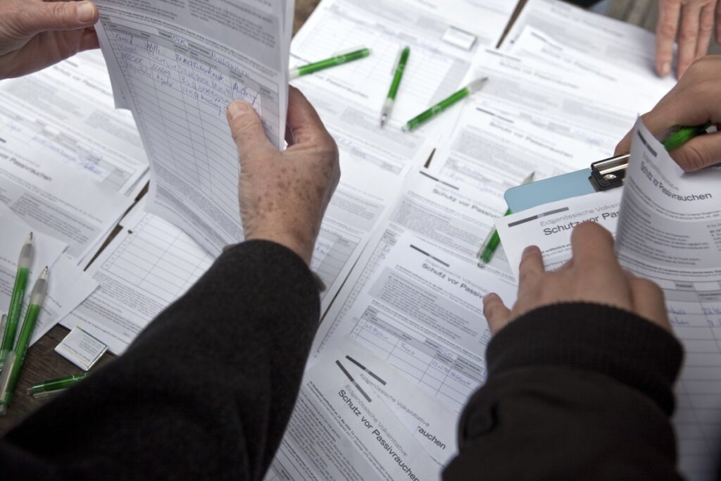 Switzerland cracks down on fake referendum signatures