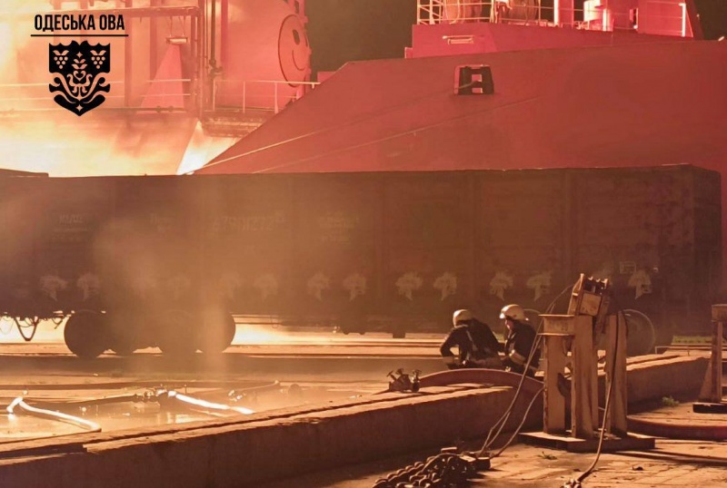 Russia strikes energy facilities and port in Ukraine’s Odesa, ships damaged