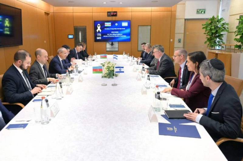 Azerbaijani economy minister holds talks in Israel on expanding ties Azerbaijani economy minister holds talks in Israel on expanding ties