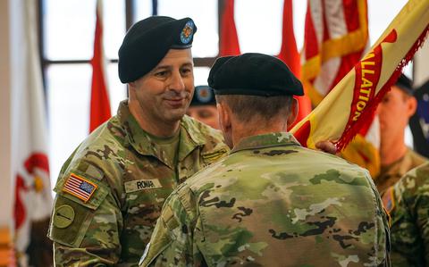 USAG Poland welcomes new senior enlisted leader amid ongoing growth of American presence
