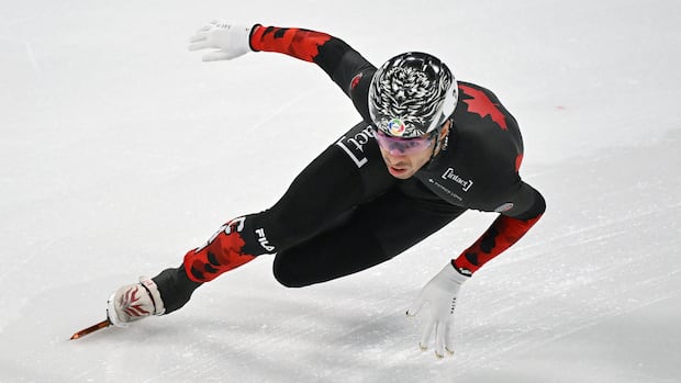 Canada's Will Dandjinou strikes gold twice at short track World Tour event in Poland