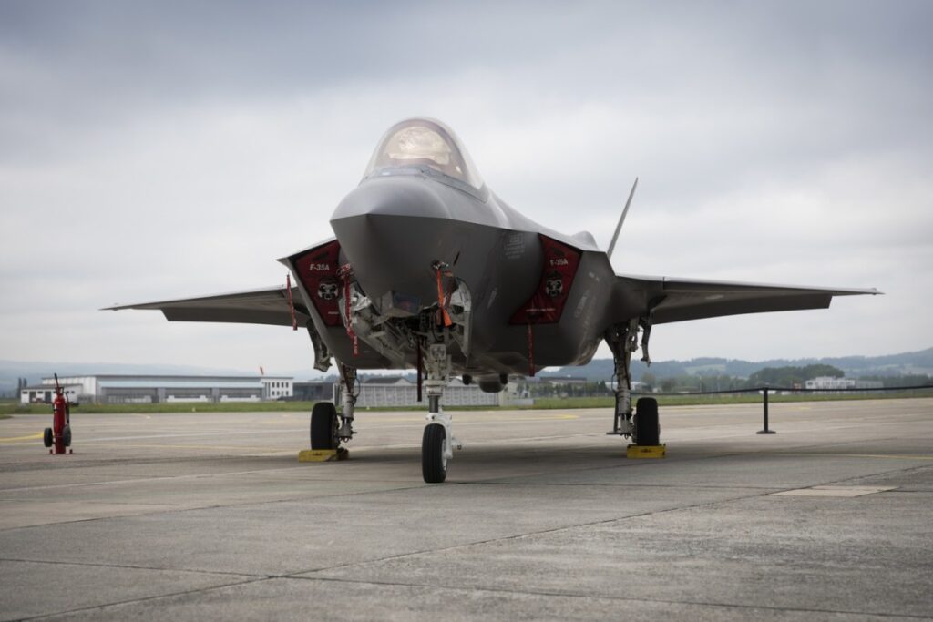 Switzerland wants more F-35s in two stages: media report