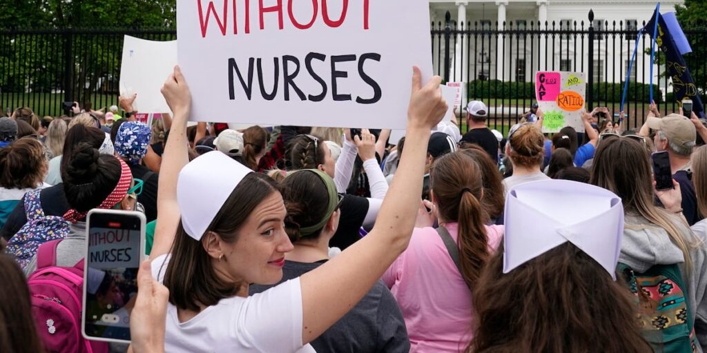 Trump administration plan to reduce access to some student loans angers nurses, health care groups
