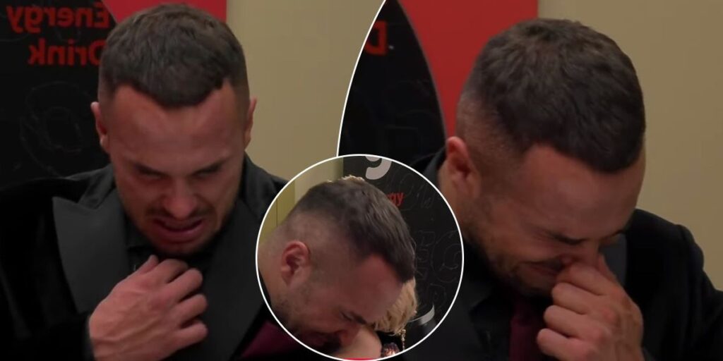 Dolce leaves the Big Brother VIP Kosova 4 house, Edi cannot hold back his tears and cries in pain: It's not manly not to cry