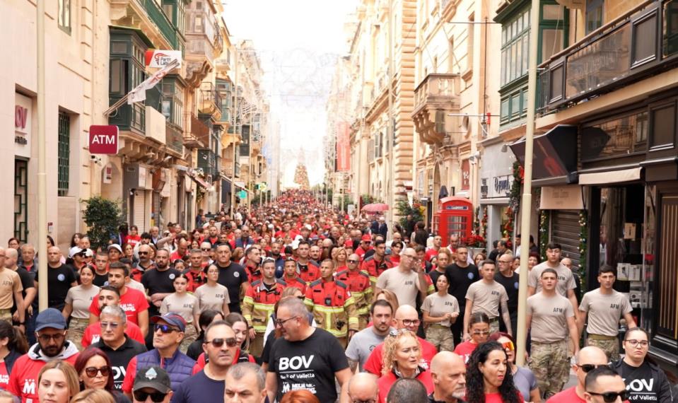President’s Walk in aid of the Malta Community Chest Fund hailed a success