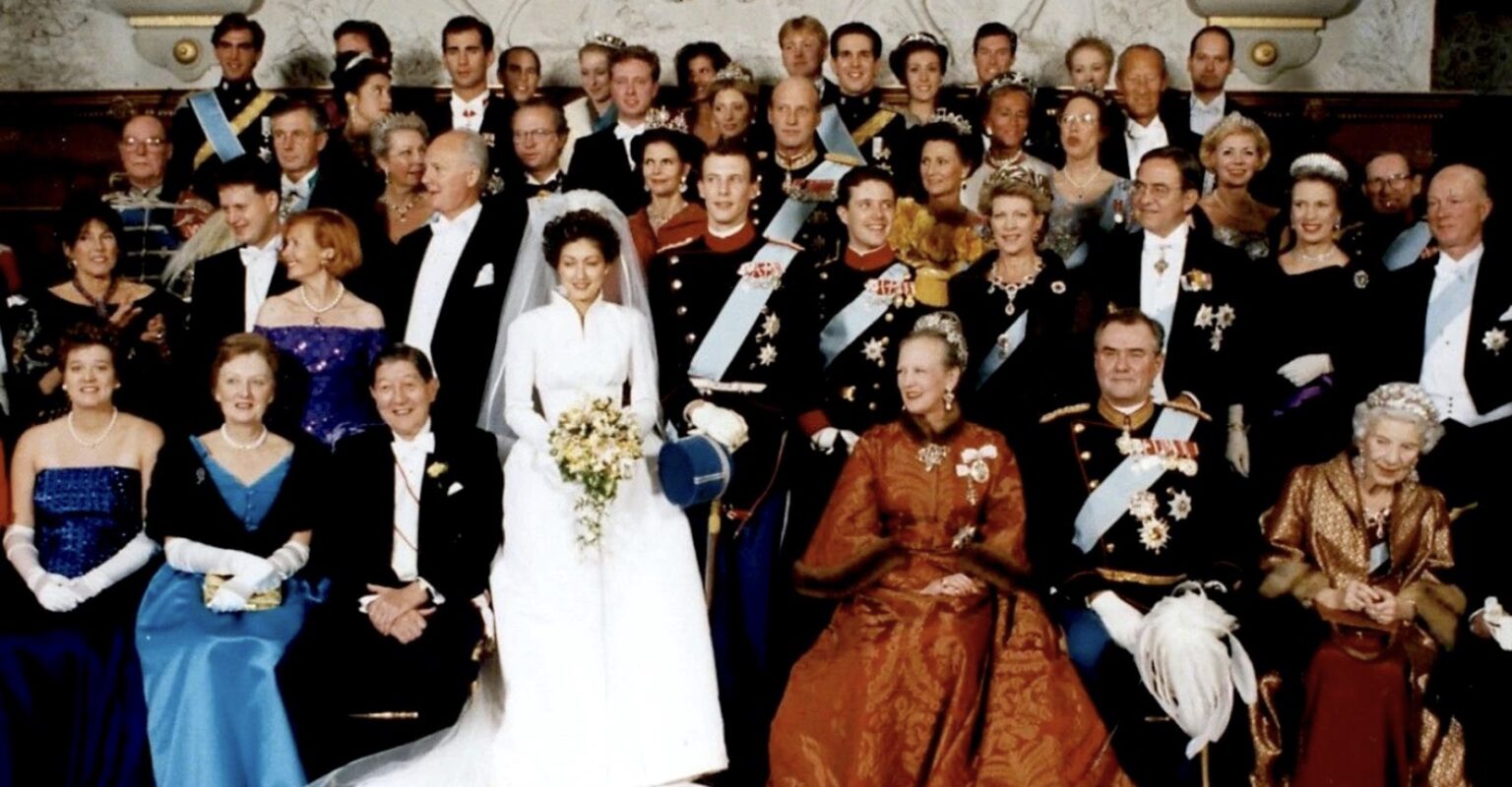 Royal Guests at the Wedding of Prince Joachim of Denmark