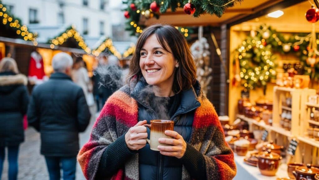 the 100% made in France village brings together artisans for your gifts in the 18th arrondissement of Paris the 100% made in France village brings together artisans for your gifts in the 18th arrondissement of Paris