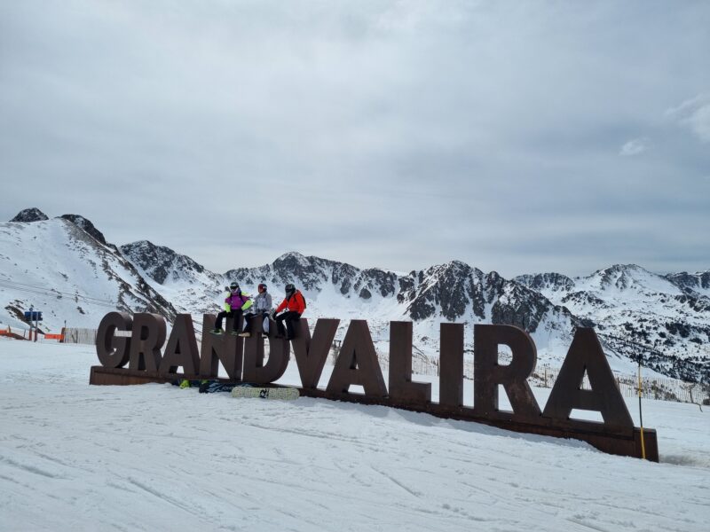 Grandvalira sign, Andorra. Image © PlanetSKI