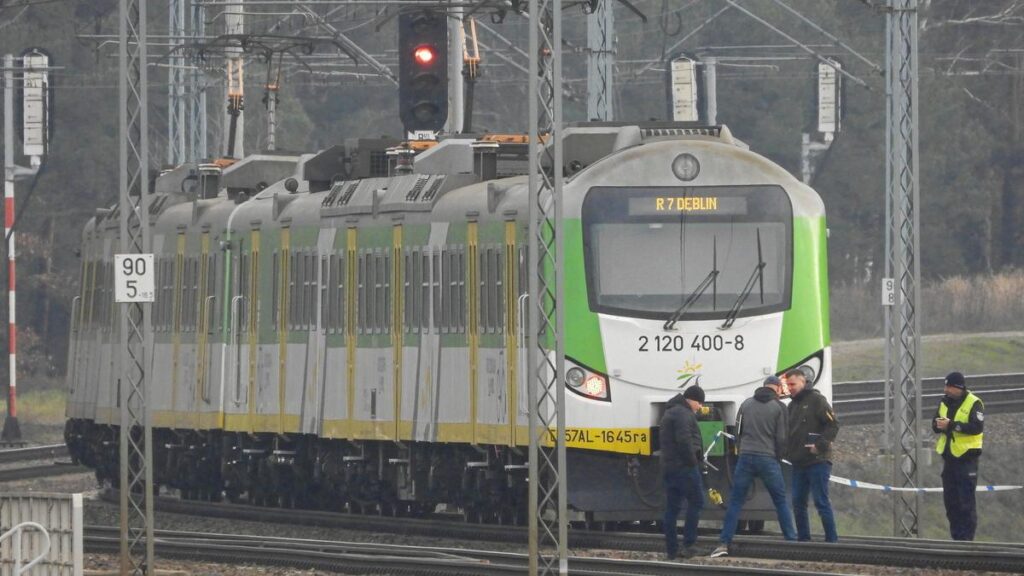 Poland suggests Russia is behind railway blast on Ukraine delivery line