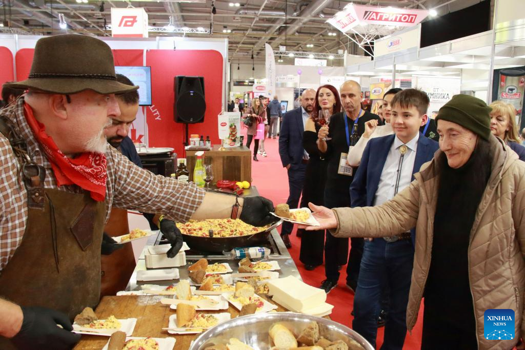 International Food Exhibitions 2025 kicks off in Sofia, Bulgaria
-Xinhua