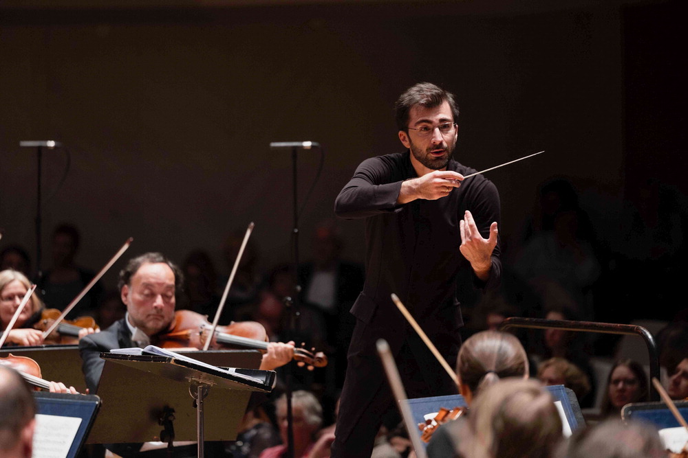 Kakhi Solomnishvili, conductor of the Slovenian Philharmonic Orchestra. Vincero