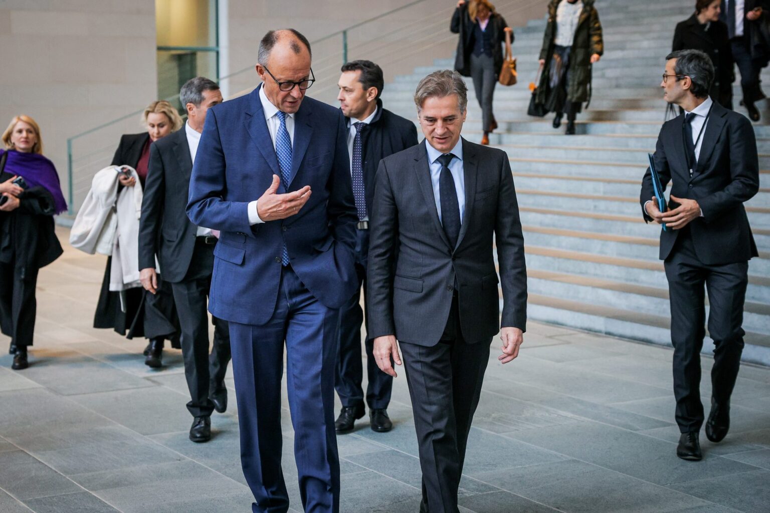 The Prime Ministers of Slovenia and Germany see leverage in frozen Russian assets for peace in Ukraine