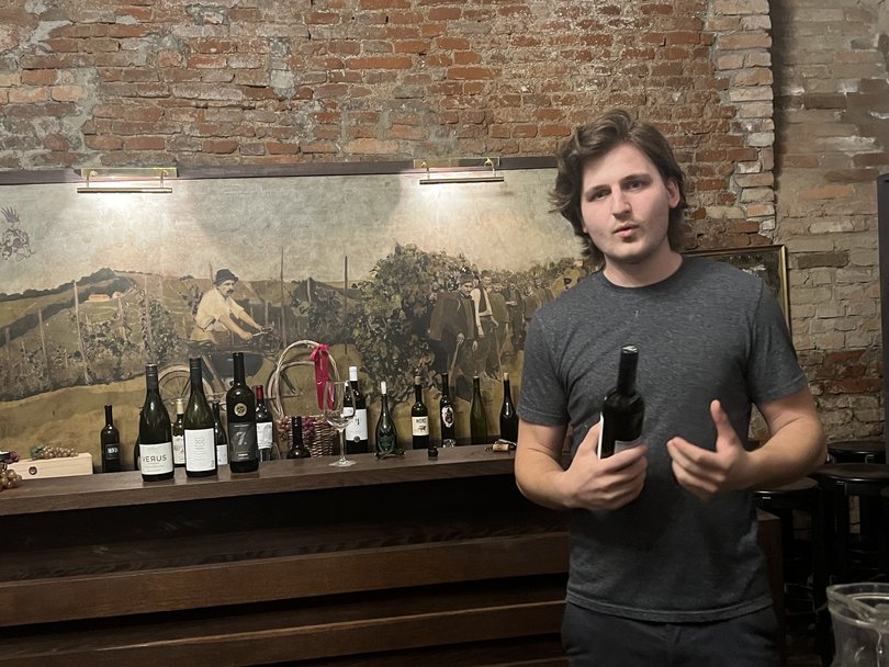 There is good wine in Slovenia.