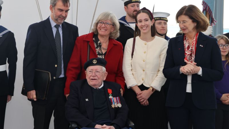 D-Day veteran awarded France's highest honour
