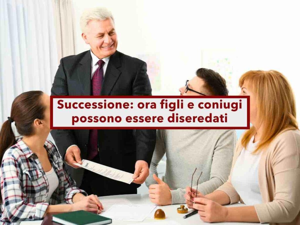 Succession reform: a proposal on the legitimate share is under discussion