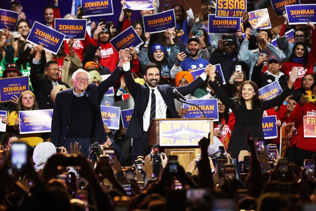 American Democrats, defeated by Donald Trump a year ago, faced with rebellion from the party base