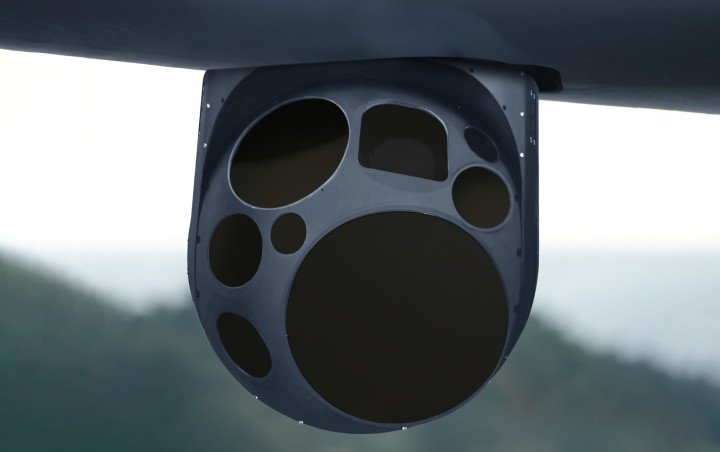 Gimbal component of the Merops counter-drone system used for target tracking and surveillance. (Photo: Defence Turkey) Gimbal component of the Merops counter-drone system used for target tracking and surveillance. (Photo: Defence Turkey)