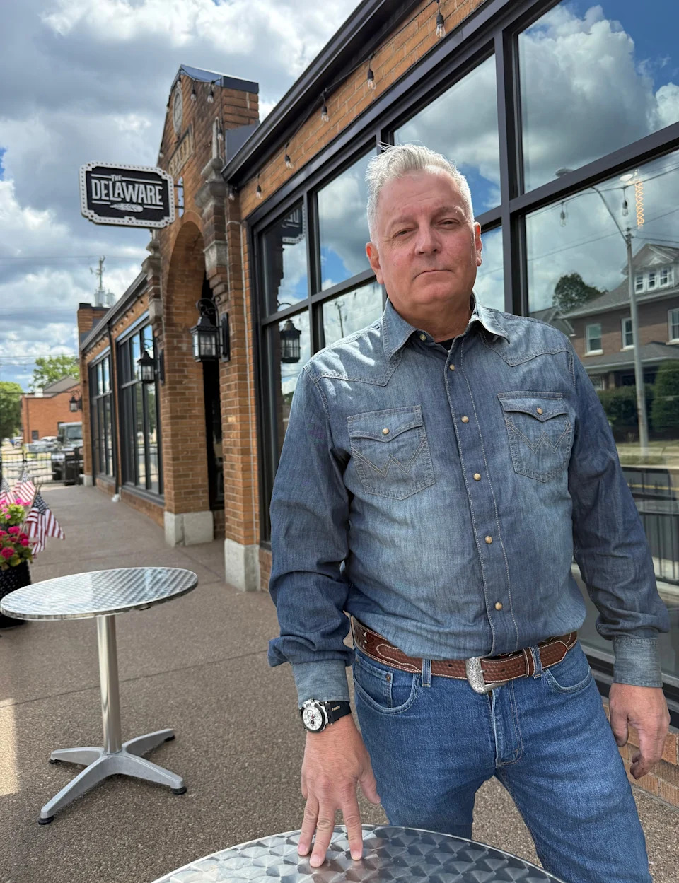 Don Whittingham opened The Delaware, a restaurant, bar and live music venue, about a year ago in downtown New Philadelphia.