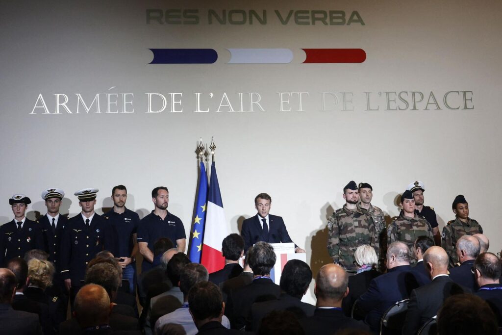 Macron warns of 'brutalization' of space warfare and unveils France's new strategy