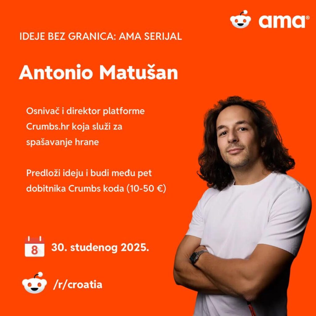 Ideas without borders: Antonio Matušan, founder and director of the Crumbs.hr platform