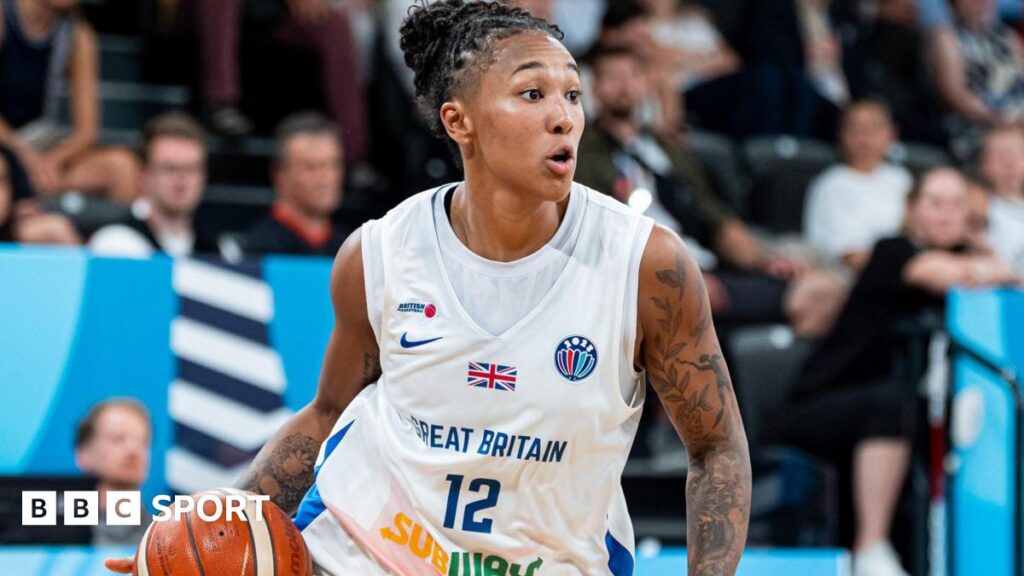 Savannah Wilkinson of Great Britain in action