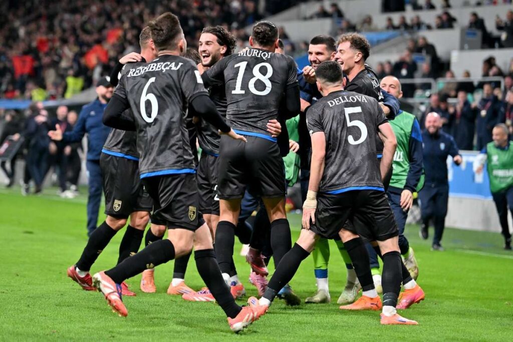 Kosovo overcome Slovenia 2-0 to keep World Cup dream alive