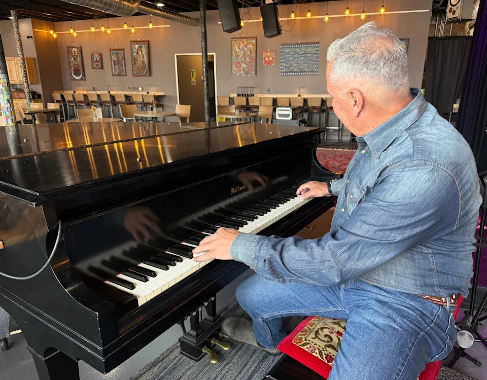 Don Whittingham said pianists are among the musicians who perform at The Delaware, a restaurant and live music venue he opened in downtown New Philadelphia about a year ago.