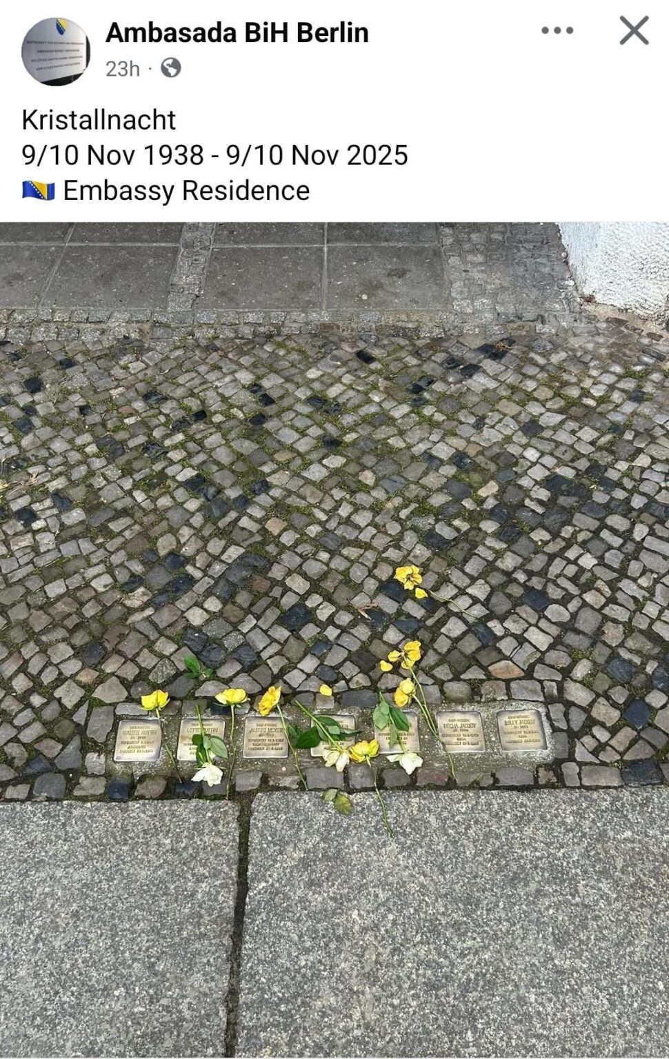 The pinnacle of the BiH embassy's efforts