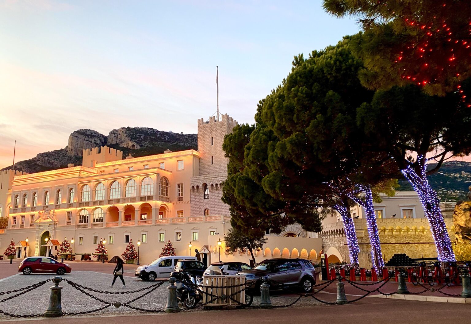 The Palace at Christmas