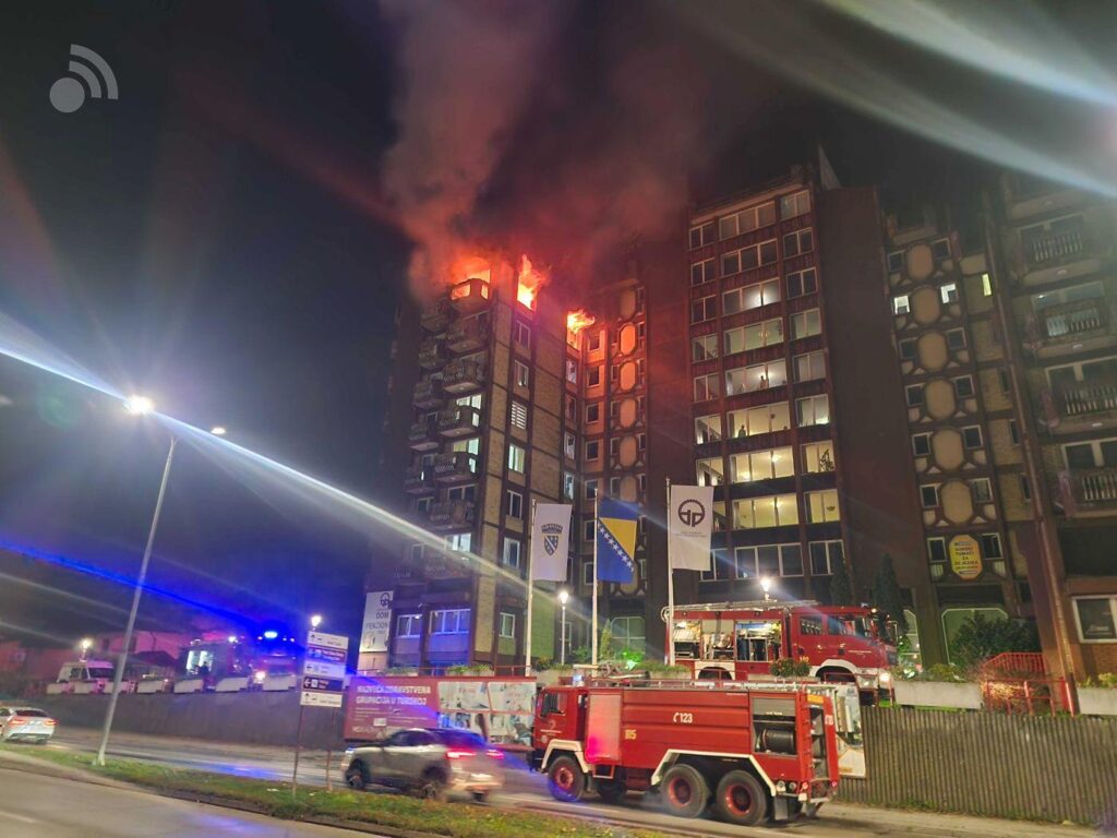 Big fire in the retirement home in Tuzla: at least eight people died