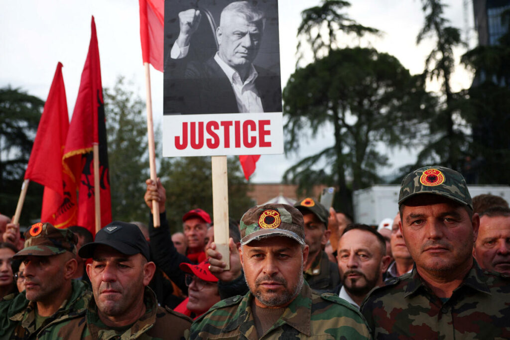 Thaci was not a KLA commander, nor was the KLA an organized army