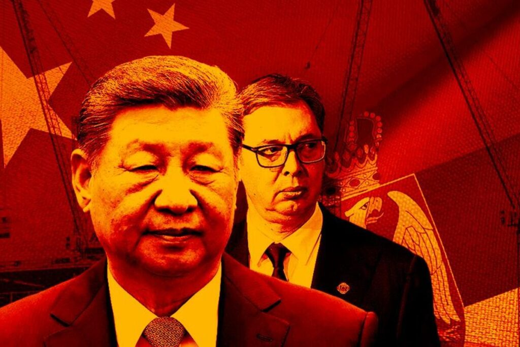 How much does Serbia owe China?