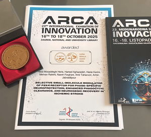 Iranian Scientists Win Gold Medal at ARCA 2025 in Croatia | ‌بهروز حسین زاده‌