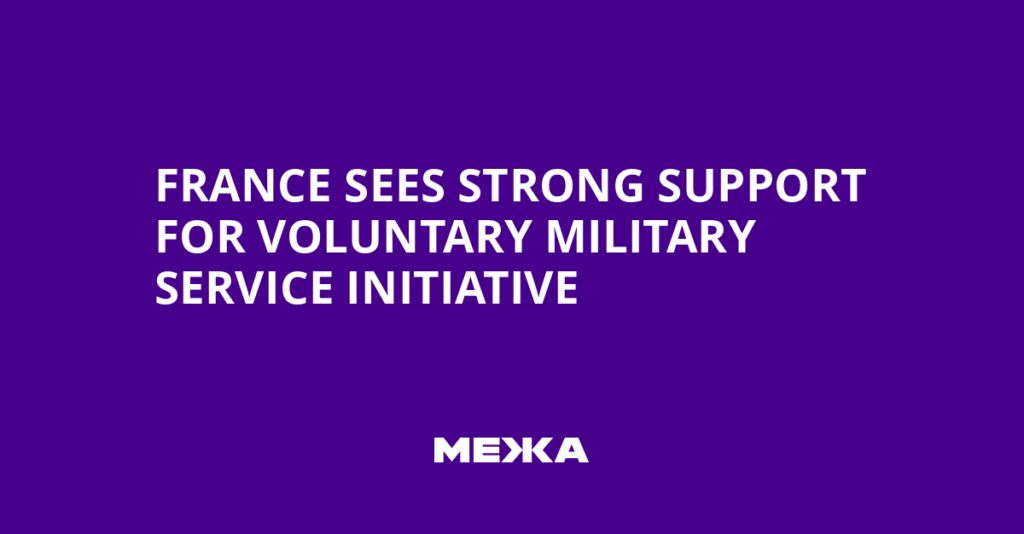 France Sees Strong Support for Voluntary Military Service Initiative | Ukraine news