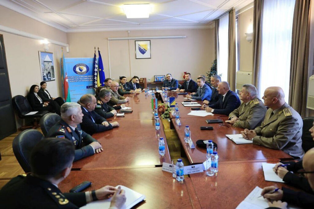 Azerbaijan and Bosnia and Herzegovina sign military cooperation plan