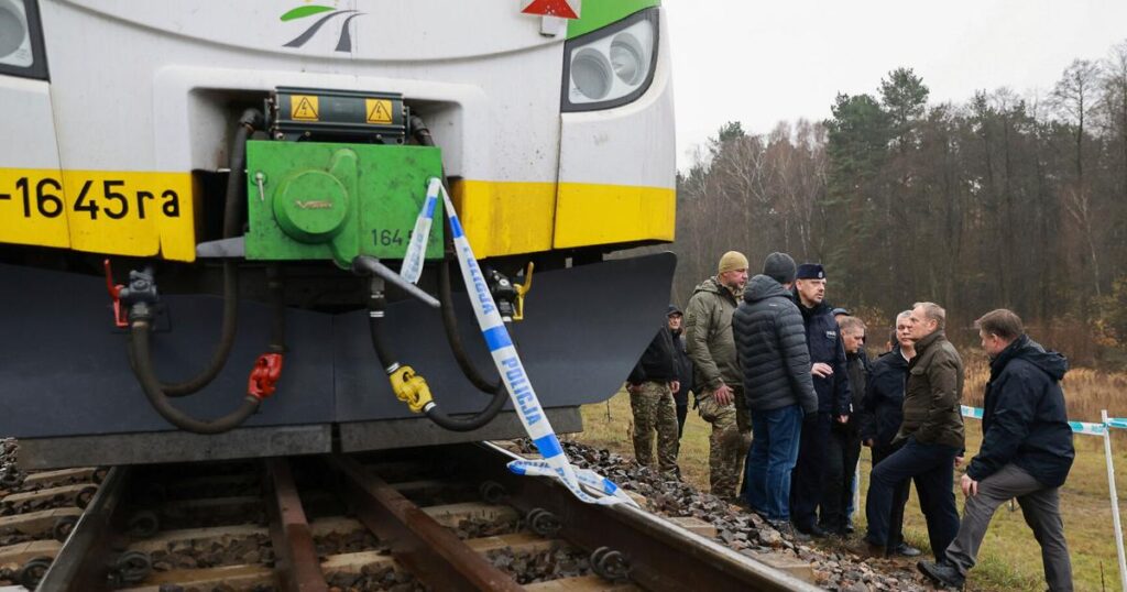 Poland blames sabotage for railway blast on Ukraine delivery line | National News