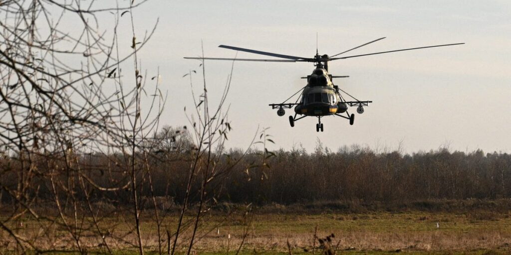 Ukraine Forces Claim First Deep Strike Drone Kill of Mi-8 Helicopter
