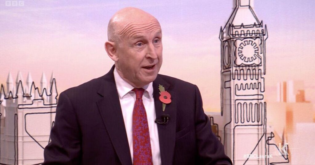 Defence Secretary refuses to rule out airport security scanners for trains