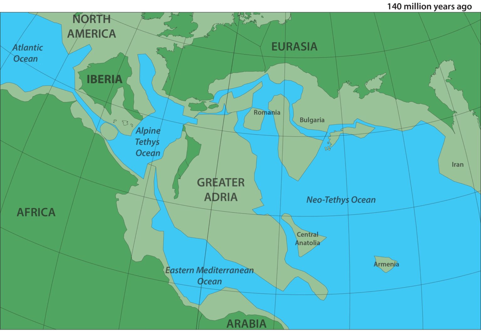 When Greece Was Part of the Lost Continent of Greater Adria