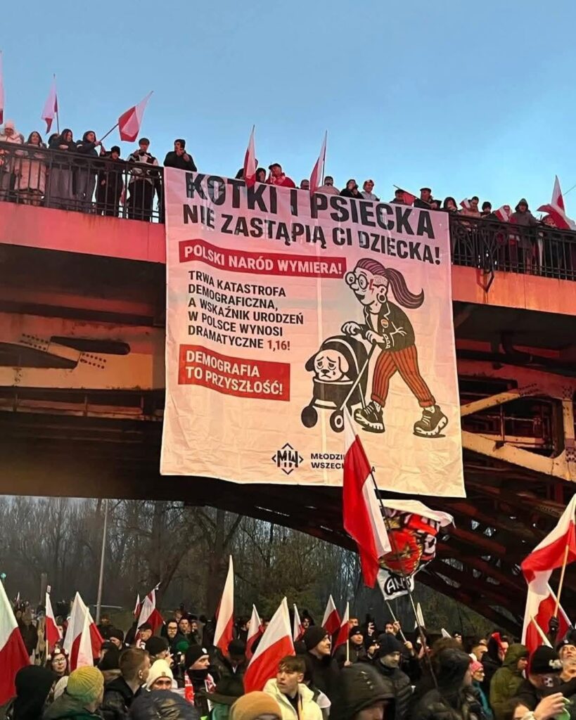 Interesting values ​​on this independence march