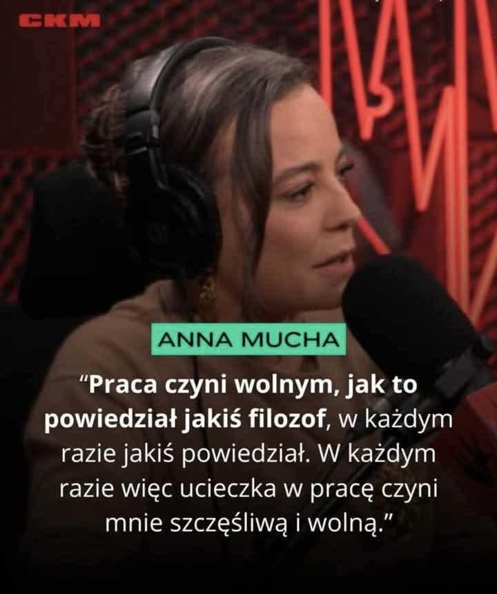 Anna Mucha in an interview with the provincial and kędzierski authorities