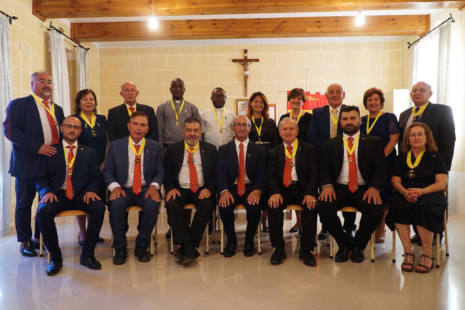 The Grand Chapter in Malta of the Confraternity of the Knights of St Peter and St Paul.
