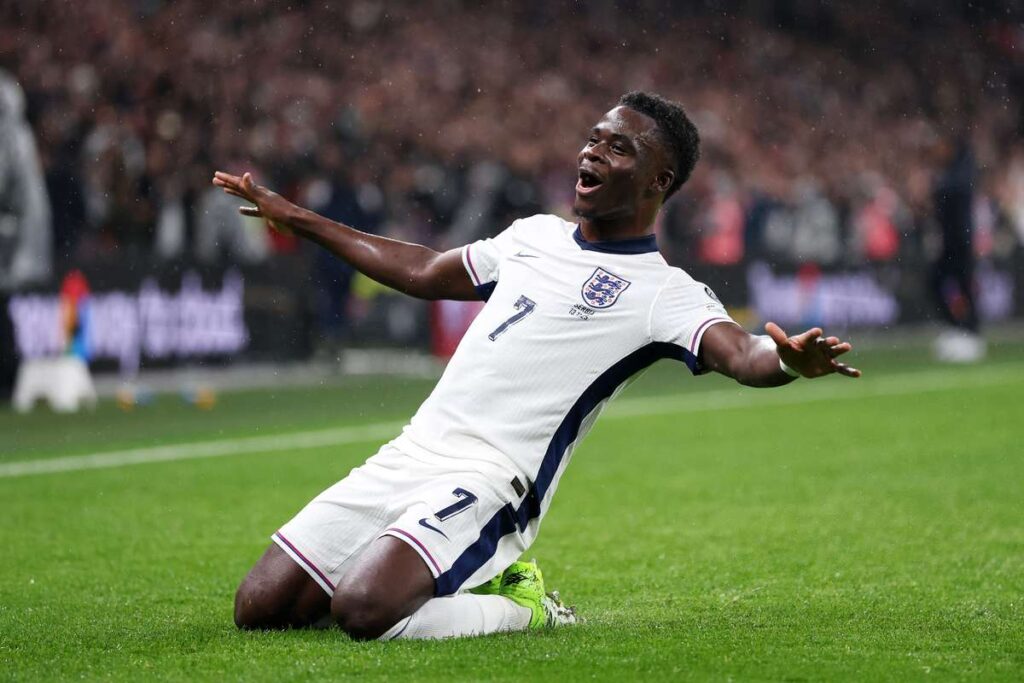 Saka and Eze see off Serbia to maintain England perfect 2026 World Cup qualifying record