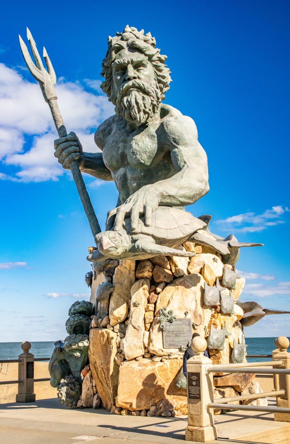 The Neptune Statue at Virginia Beach, USA 🇺🇸