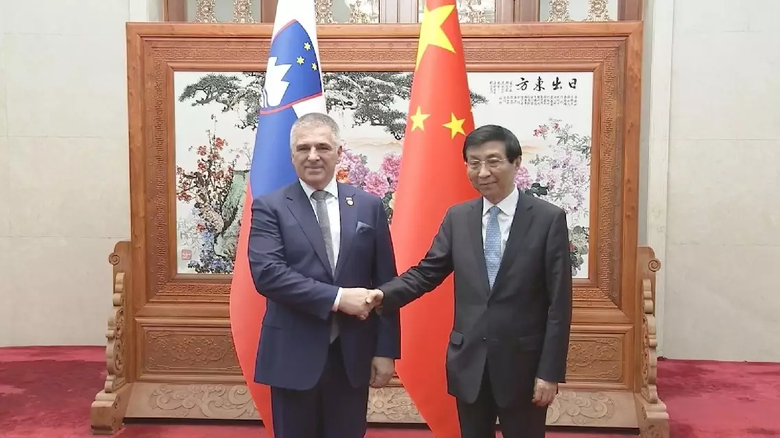 China's top political advisor meets Slovenian National Council president