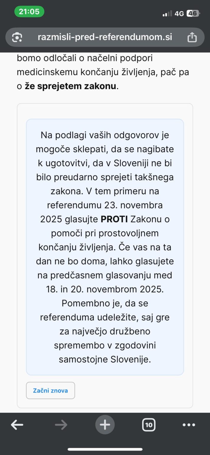 This referendum compass, which regardless of the chosen answers, which are clearly in favor of supporting the law, determines your opposition to it. It's crazy what a blatant deception it is. It seems that the opponents of the law are already a little desperate...