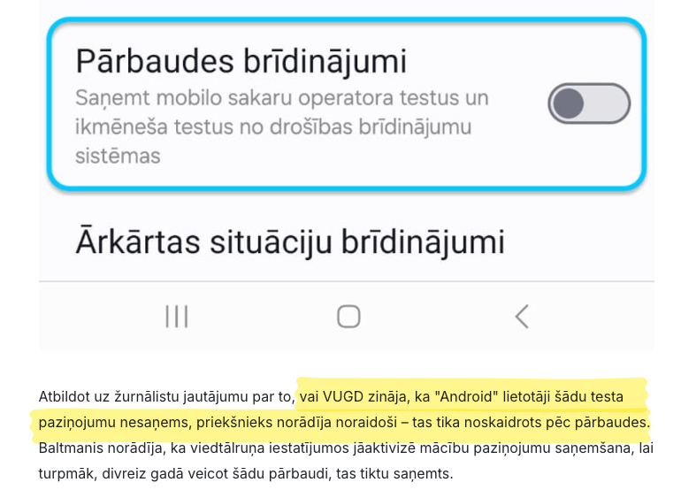 Why most didn't get a cell broadcast alert this morning